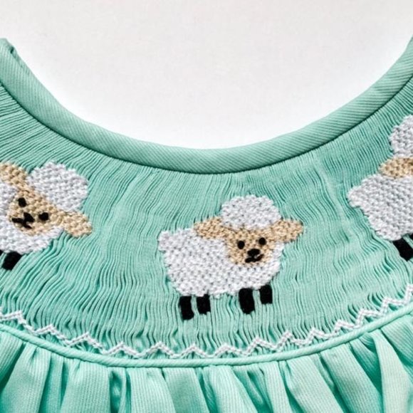 Little Sheep Bishop Dress